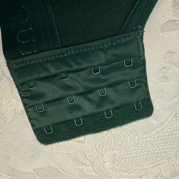 Cacique Bra Size 40D Unlined Full Coverage No‎ Wire Green Lace Stained - Picture 5 of 11